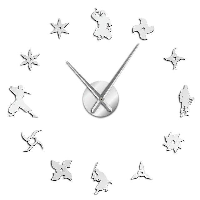 Giant Japanese Ninja Wall Clock My Wall Clock