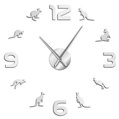 Giant Kangaroo Wall Clock My Wall Clock