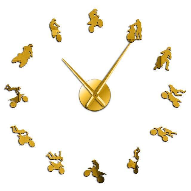 Giant Moto-cross Wall Clock My Wall Clock