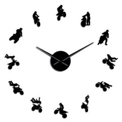 Giant Moto-cross Wall Clock My Wall Clock