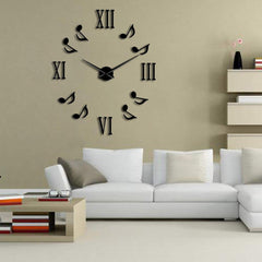 Giant Music Note Wall Clock My Wall Clock