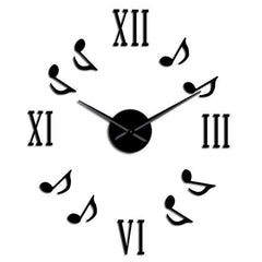 Giant Music Note Wall Clock My Wall Clock