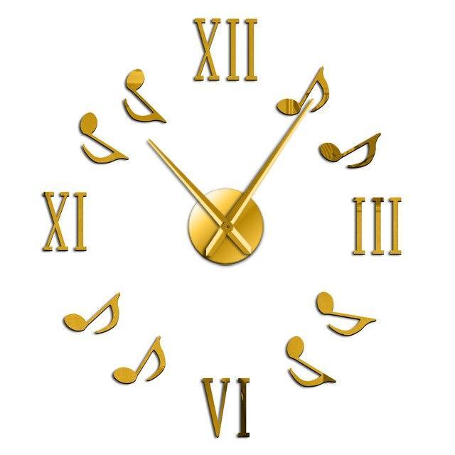 Giant Music Note Wall Clock My Wall Clock