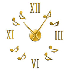 Giant Music Note Wall Clock My Wall Clock
