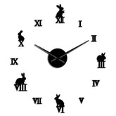 Giant Rabbit Wall Clock My Wall Clock