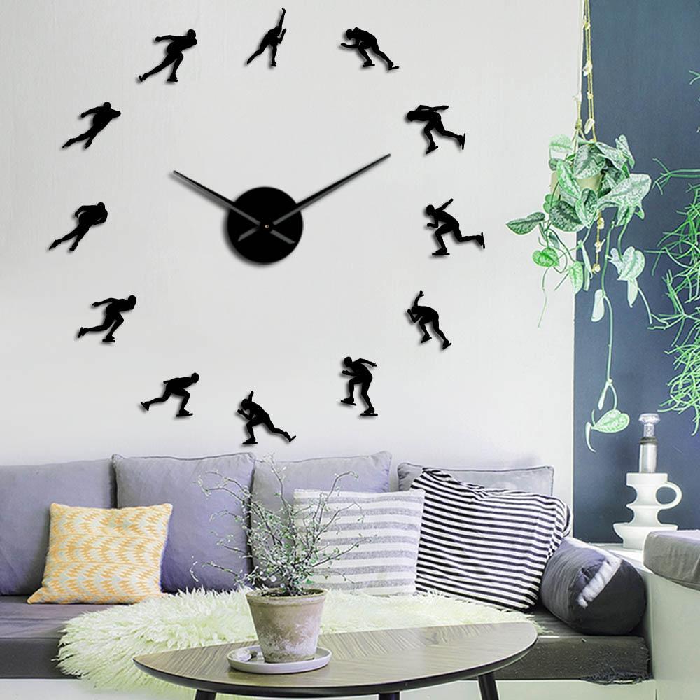 Giant Skating Wall Clock My Wall Clock