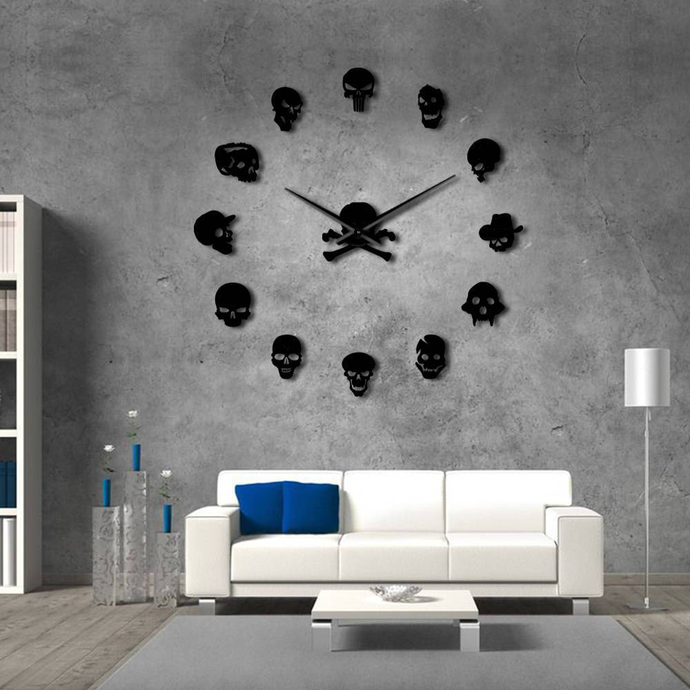 Giant Skull Wall Clock My Wall Clock
