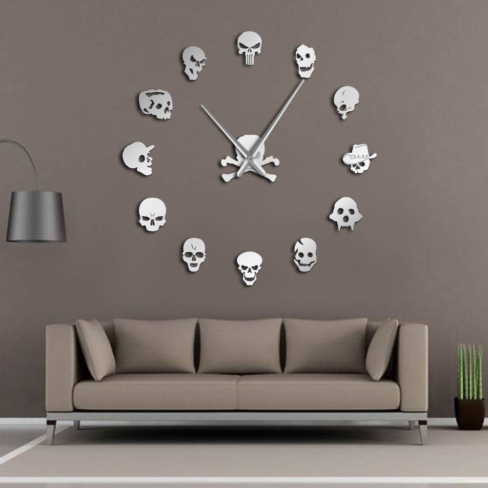 Giant Skull Wall Clock My Wall Clock