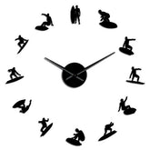 Giant Surfing Wall Clock My Wall Clock