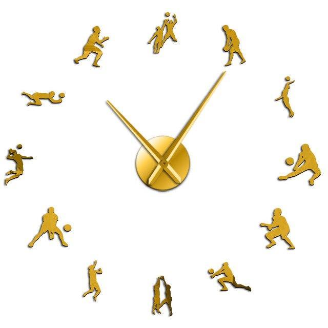 Giant Volleyball Wall Clock DIY My Wall Clock
