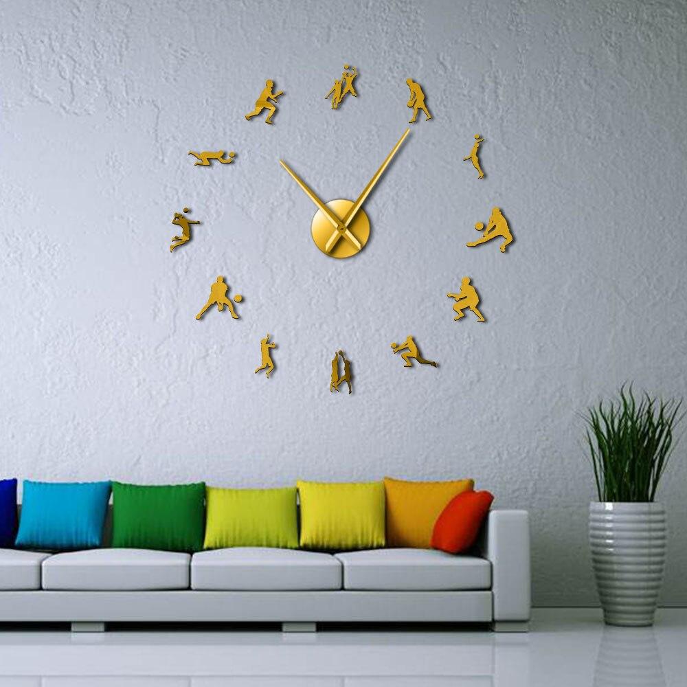 Giant Volleyball Wall Clock DIY My Wall Clock