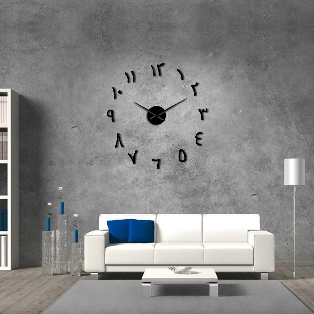 Giant Wall Clock Arabic numerals My Wall Clock