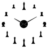 Giant Wall Clock Chess Game My Wall Clock