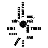 Giant Wall Clock English Numerals My Wall Clock