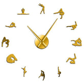 Giant Wall Clock Gymnastic My Wall Clock