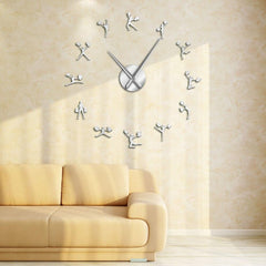 Giant Wall Clock Pom-Pom Girl My Wall Clock