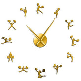 Giant Wall Clock Pom-Pom Girl My Wall Clock