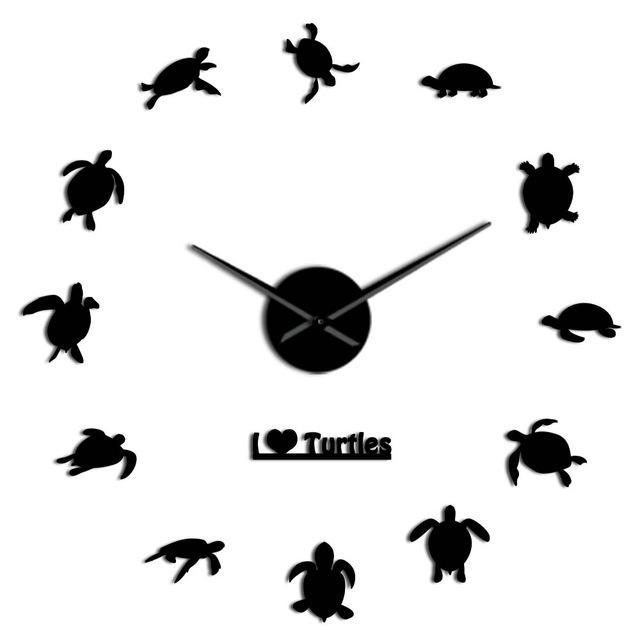 Giant Wall Clock Turtle My Wall Clock
