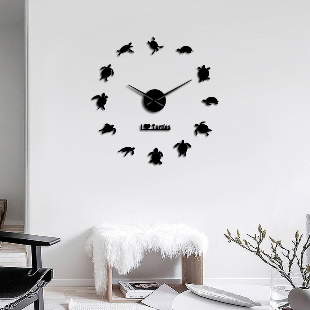 Giant Wall Clock Turtle My Wall Clock
