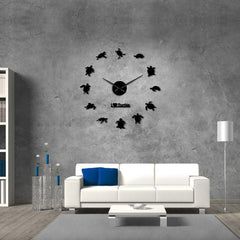 Giant Wall Clock Turtle My Wall Clock