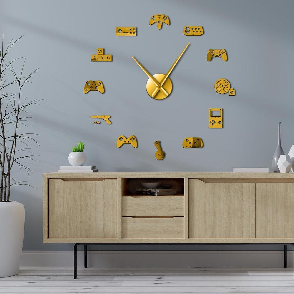 Giant Wall Clock Video Games My Wall Clock
