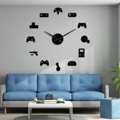 Giant Wall Clock Video Games My Wall Clock