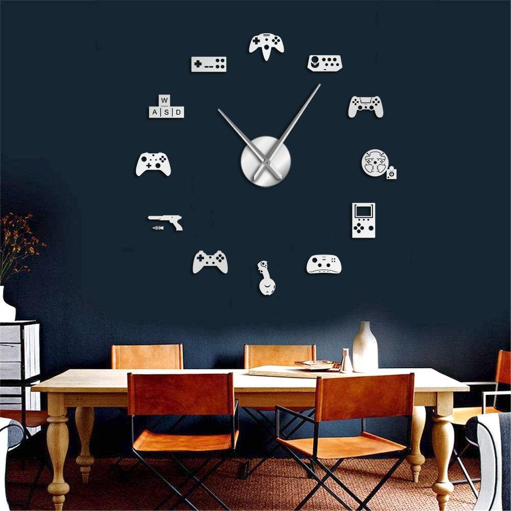 Giant Wall Clock Video Games My Wall Clock