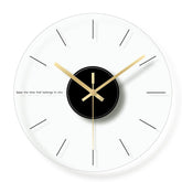 Glass Clock Modern Style My Wall Clock