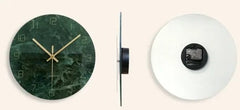 Green Marbled Wall Clock My Wall Clock