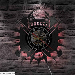 Hockey Vinyl Clock My Wall Clock
