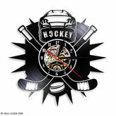 Hockey Vinyl Clock My Wall Clock