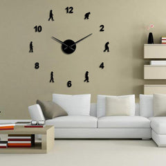 Human Evolution Giant Wall Clock My Wall Clock