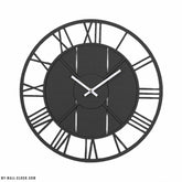 Industrial Clock Classic Black My Wall Clock