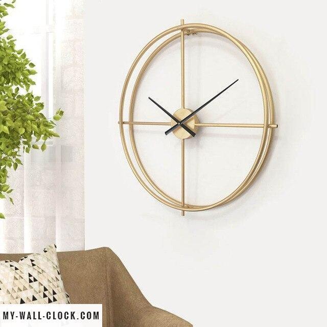 Industrial Clock Giant Circle My Wall Clock