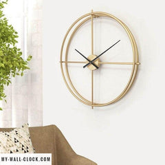 Industrial Clock Giant Circle My Wall Clock