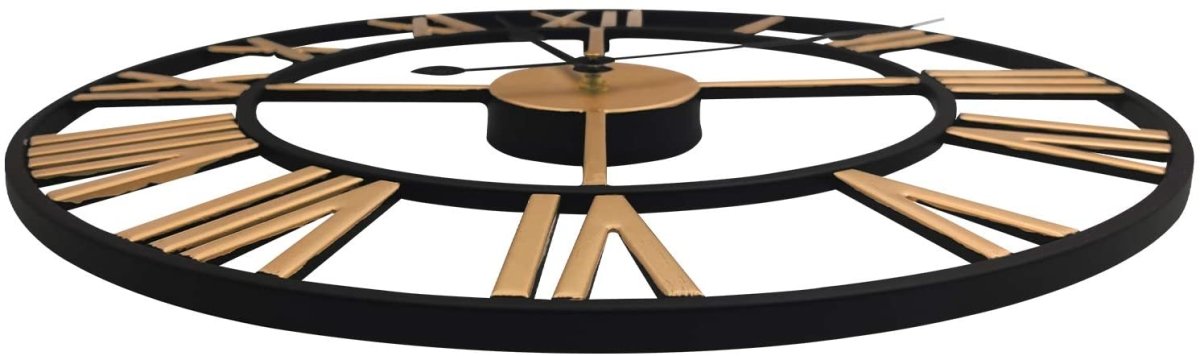 Industrial Clock Gold My Wall Clock