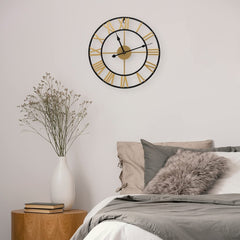 Industrial Clock Gold My Wall Clock
