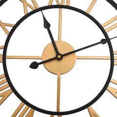 Industrial Clock Gold My Wall Clock