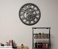 Industrial Clock Large Arch My Wall Clock