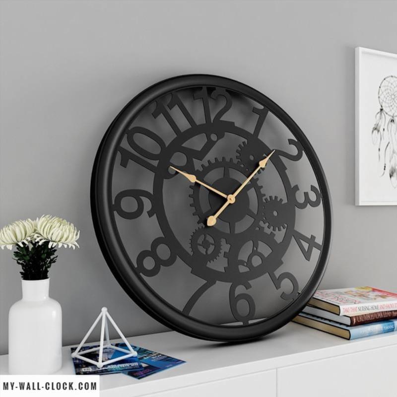 Industrial Clock Large Arch My Wall Clock