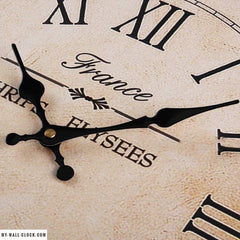 Industrial Clock Old France My Wall Clock