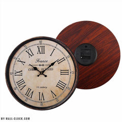 Industrial Clock Old France My Wall Clock