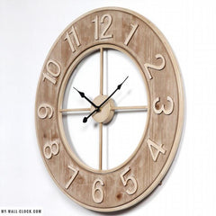 Industrial Clock Rough Circle My Wall Clock