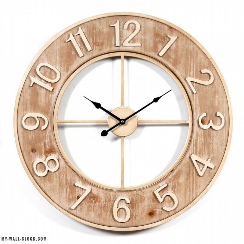 Industrial Clock Rough Circle My Wall Clock
