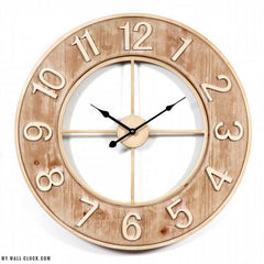 Industrial Clock Rough Circle My Wall Clock