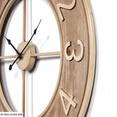 Industrial Clock Rough Circle My Wall Clock