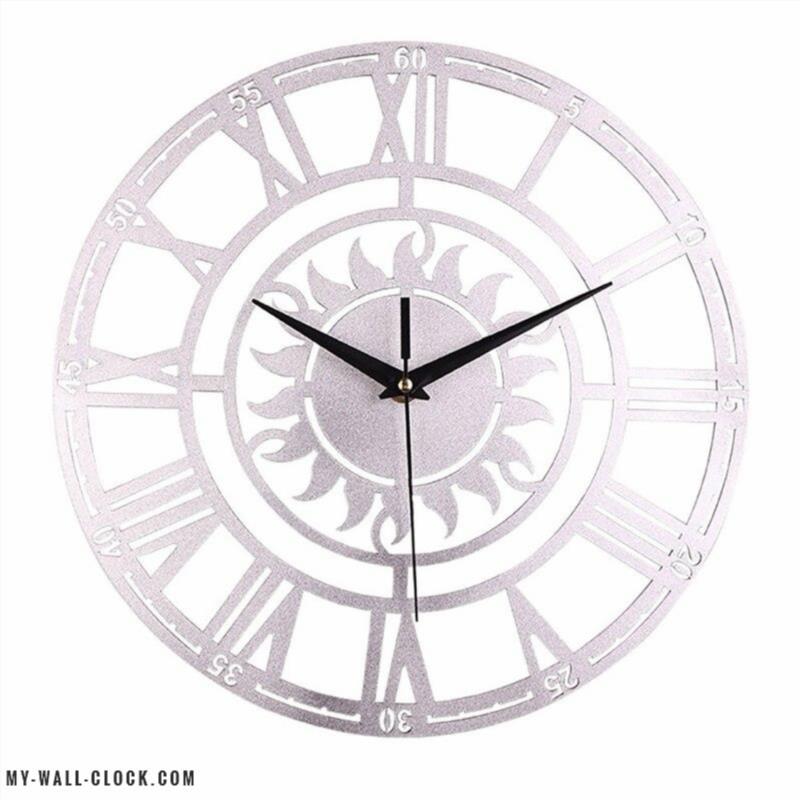 Industrial Clock Sun My Wall Clock