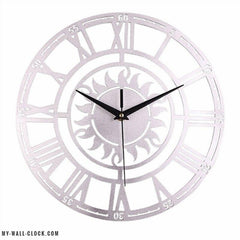 Industrial Clock Sun My Wall Clock