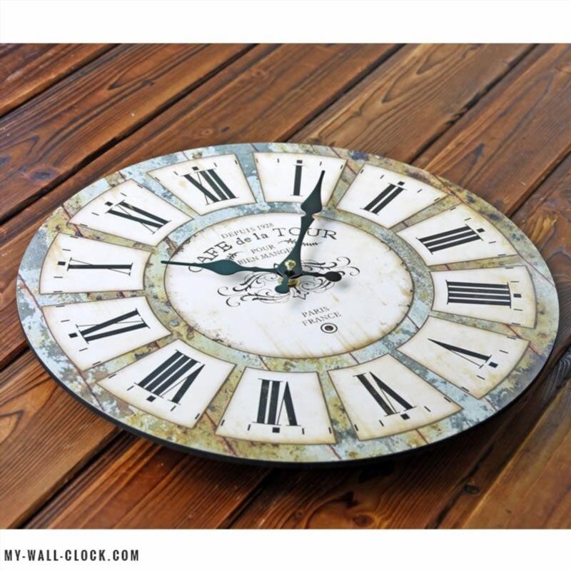 Industrial Clock Vintage Coffee My Wall Clock