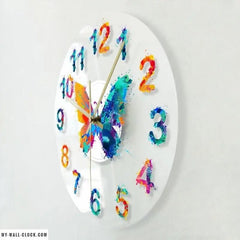 LED Butterfly Clock My Wall Clock